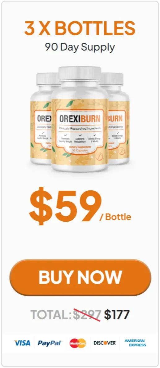 OrexiBurn-3 bottle price
